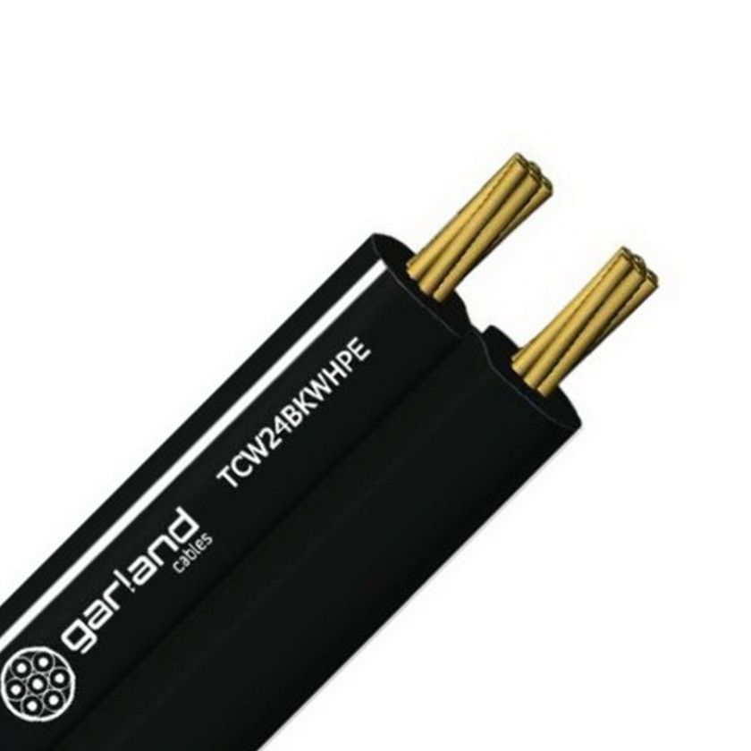 Flex Wire 2C Fig8 0.75mm PVC Black/White 250/250V