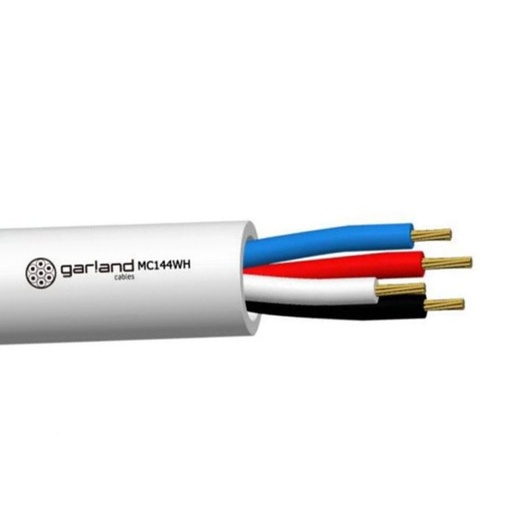 [GARMC144WH100] Security Unscreened 4C 0.44mm 14/0.2 PVC/PVC White