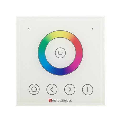 [HX-HWP86-RGB-2.4G] RF 2.4G wall-panel remote control; RGB; Work with: DLV003
